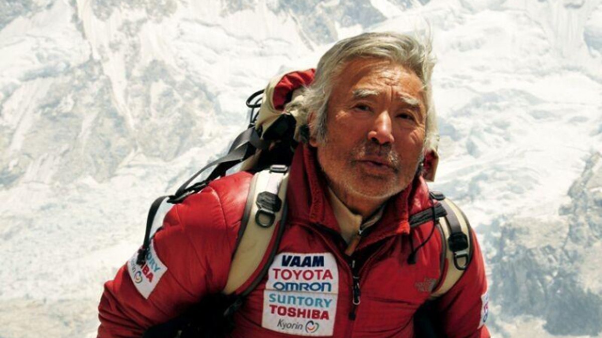 Yuichiro Miura is the eldest person to climb Mount Everest