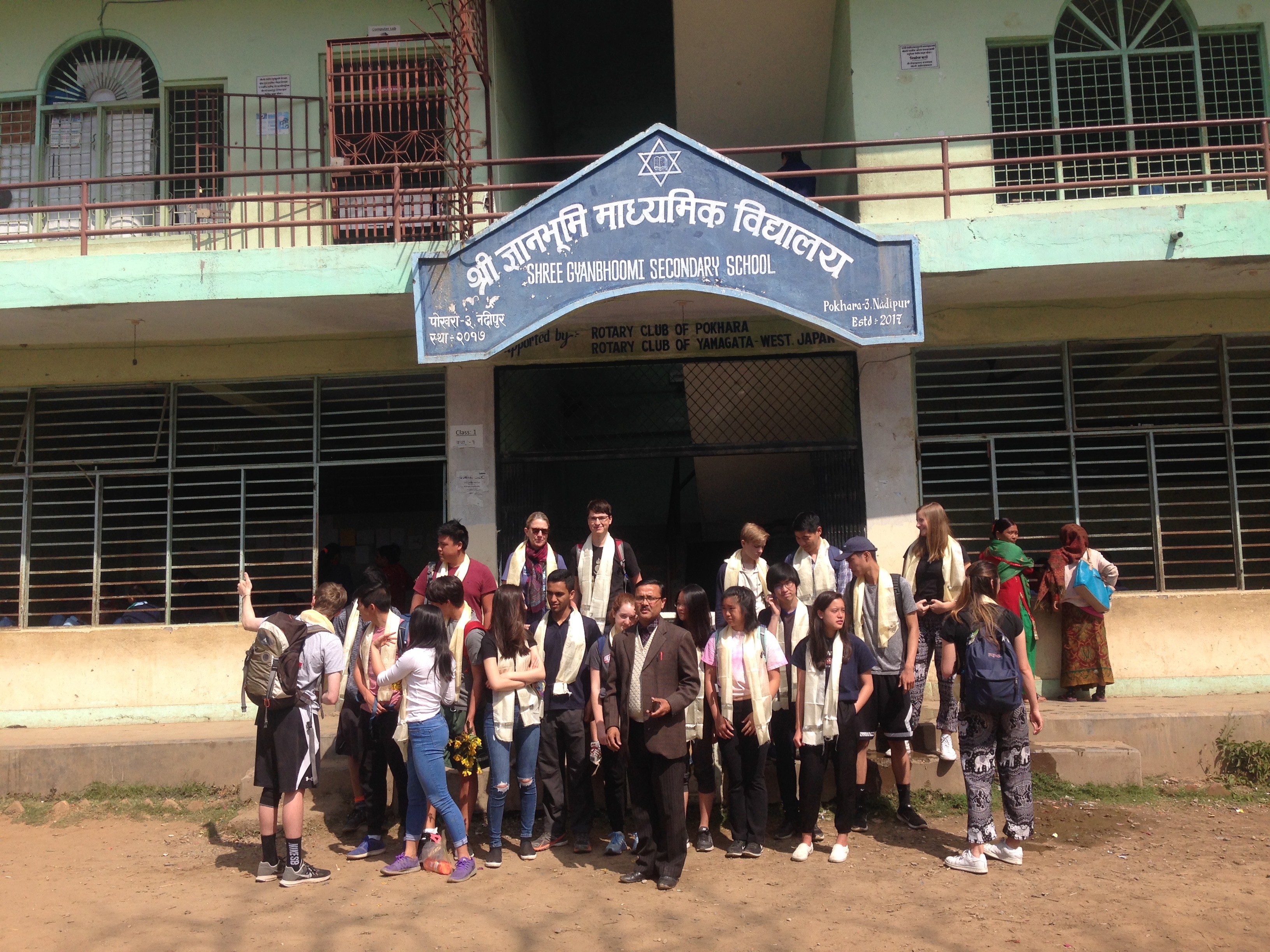 CAS ideas in Nepal: School Visit