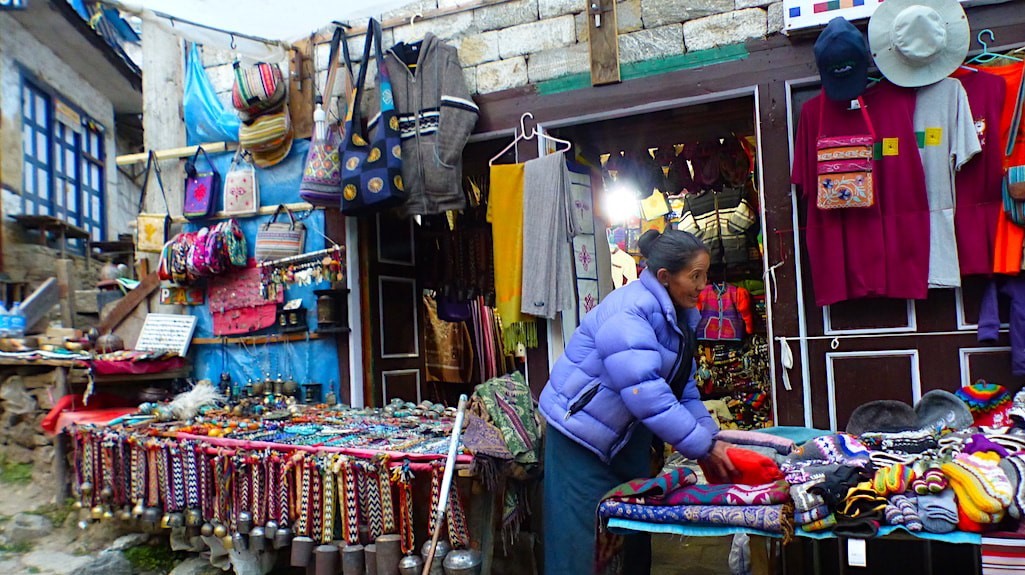 Traditional Handicrafts Shops in Namche Bazaar