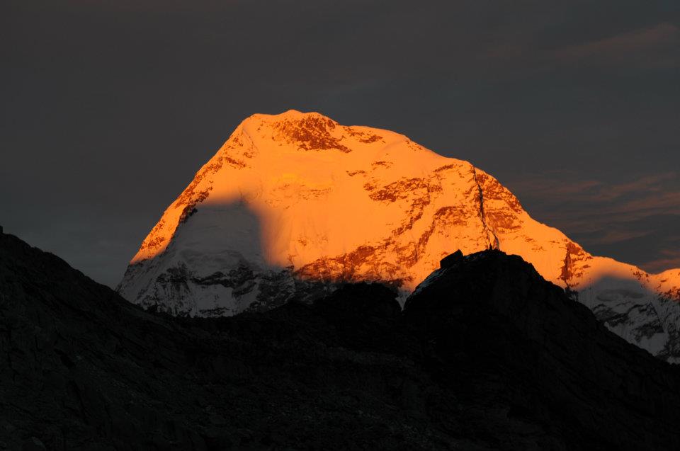 Mera Peak: Sunset