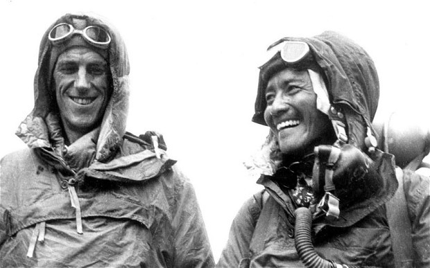 Tenzing Norgay and sir Edmund Hillary