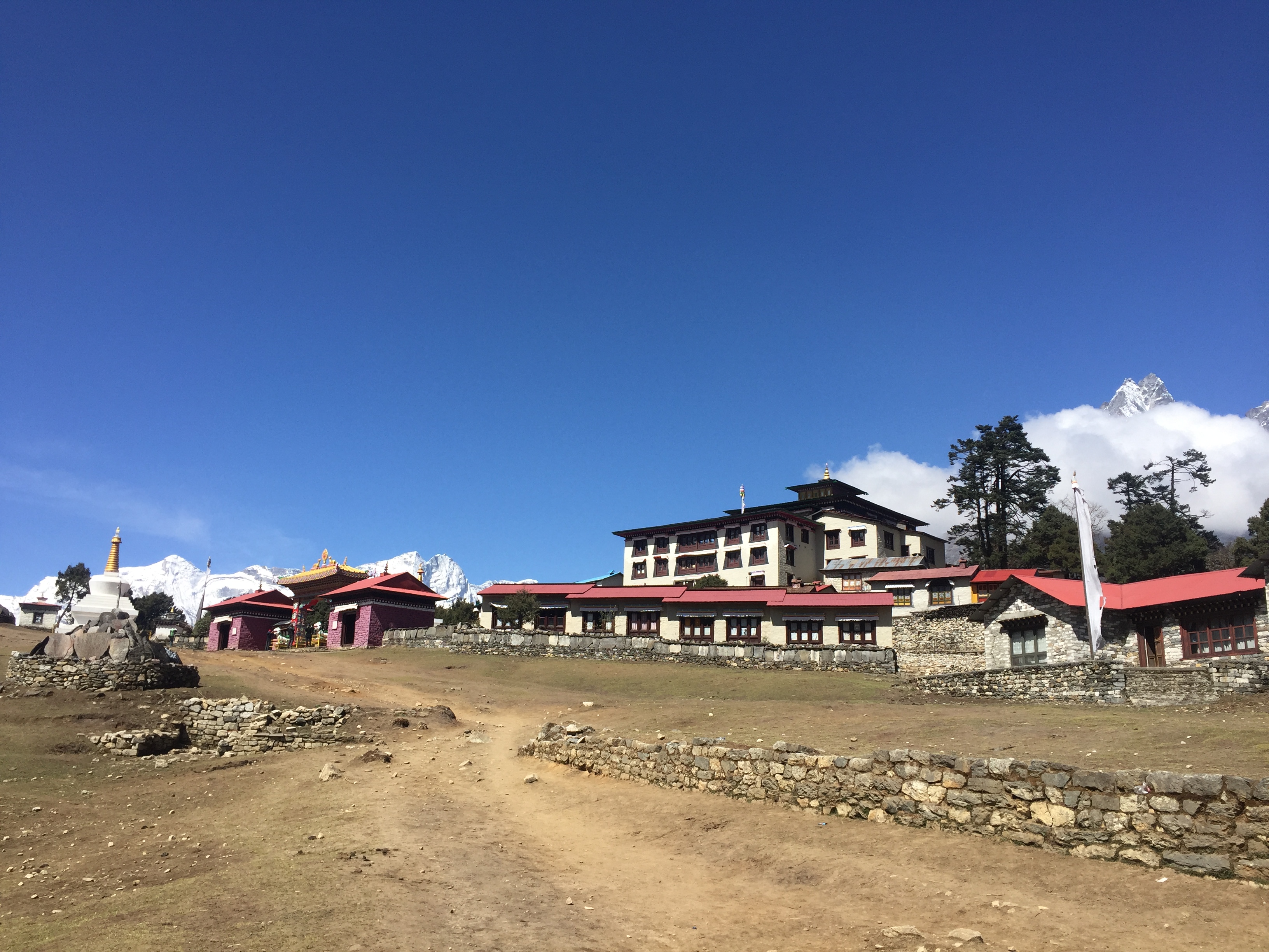 Tengboche monastery.