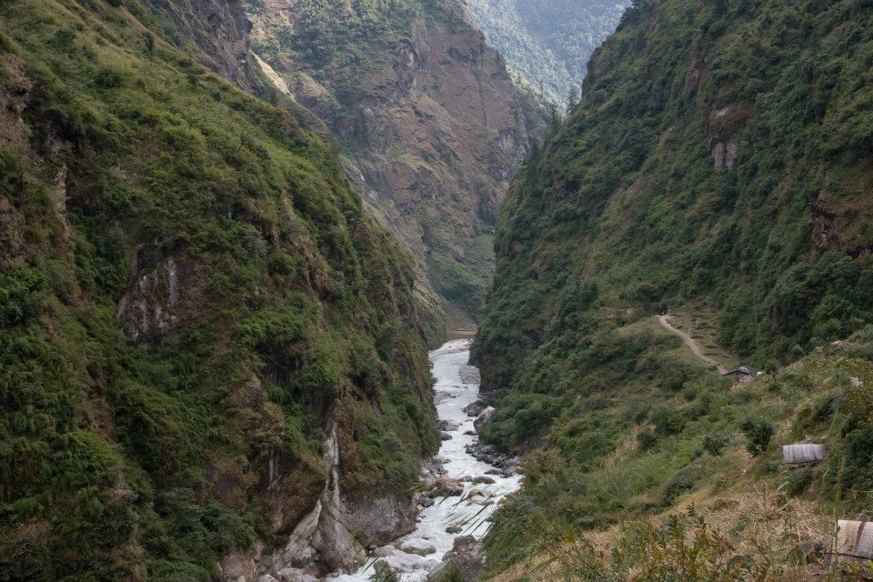 Manaslu Trek: River