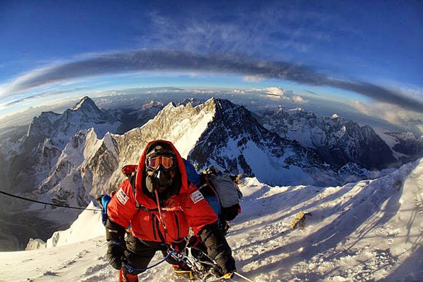 Mount Everest Climber