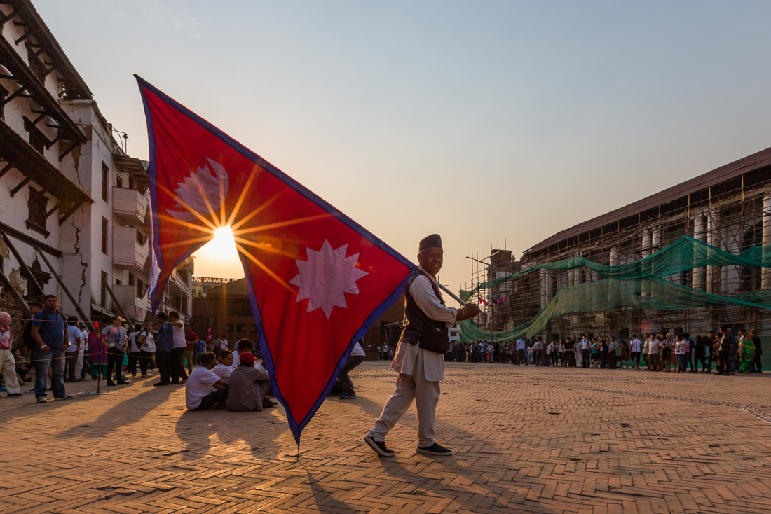 Nepal flag is unique all over the world