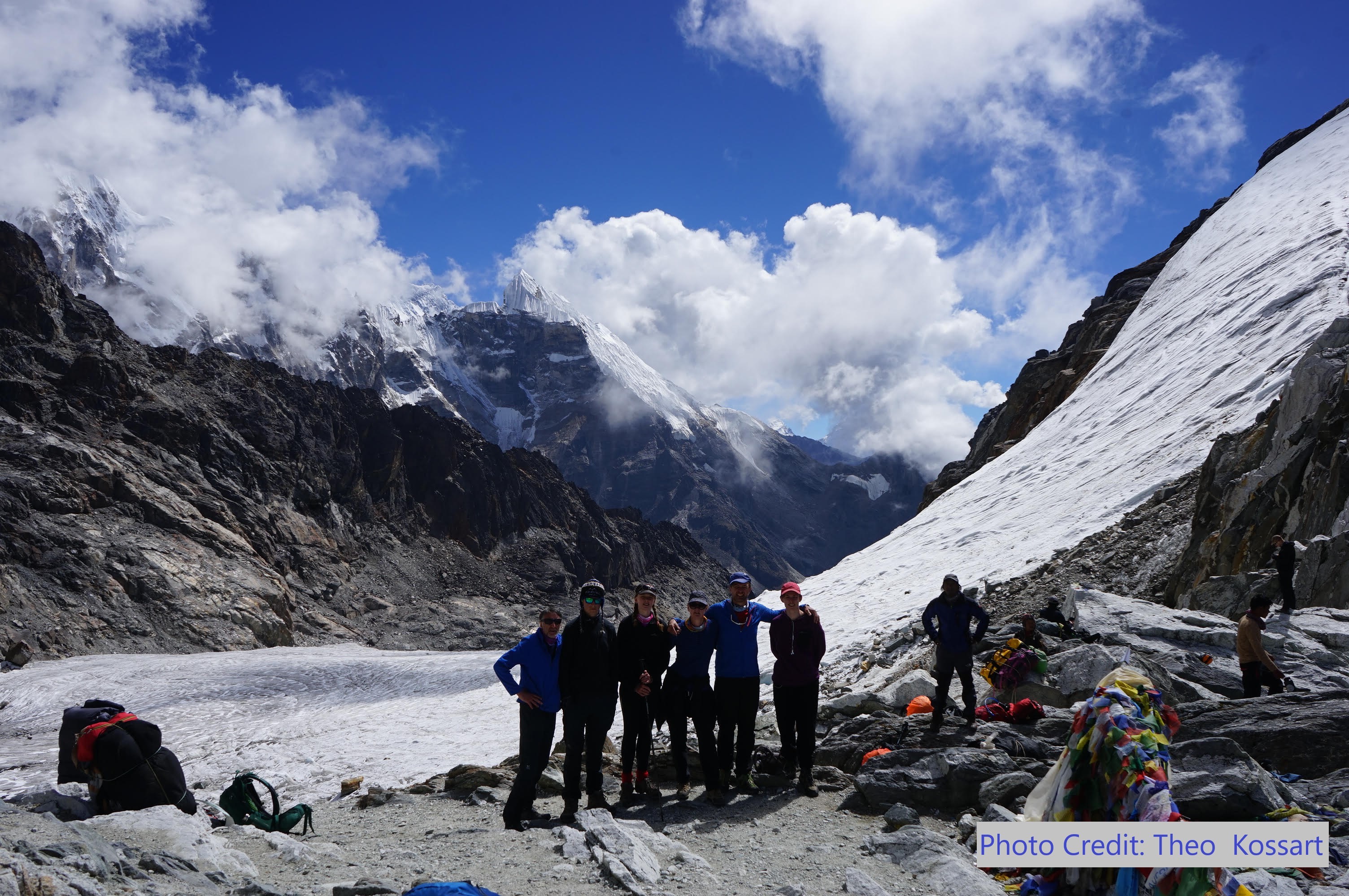 family trek in nepal