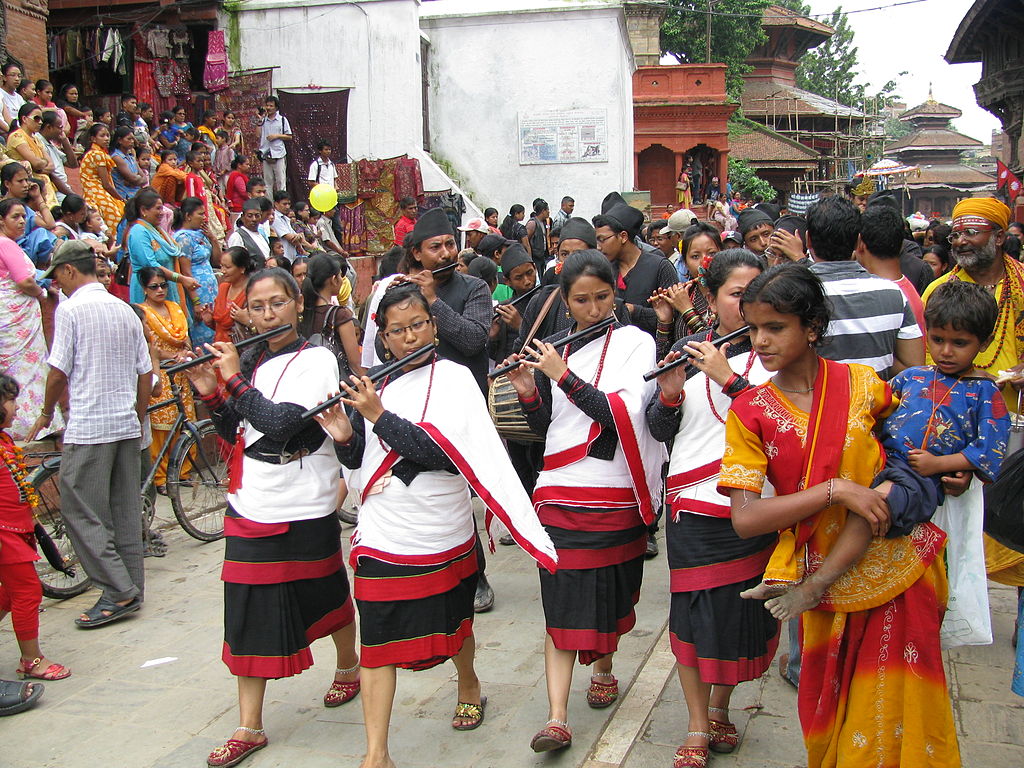 Gai Jatra cow festival in Nepal