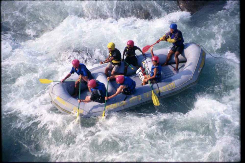 rafting