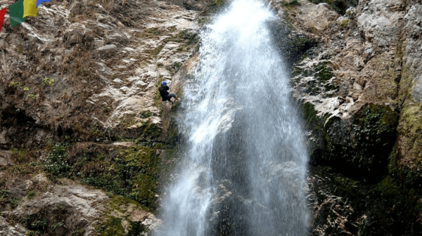 Canyoning in Nepal: Happy Time with the Water Falls