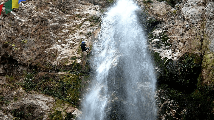 Canyoning in Nepal: Happy Time with the Water Falls