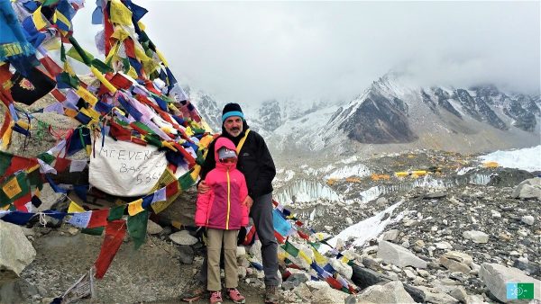 Little Sienna Summit  to Everest Base Camp