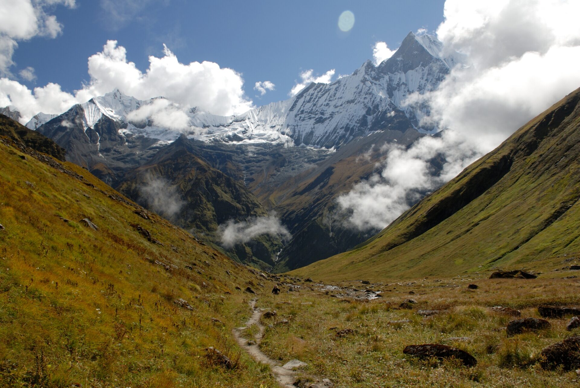 Can I trek Annapurna Base Camp during the monsoon season?