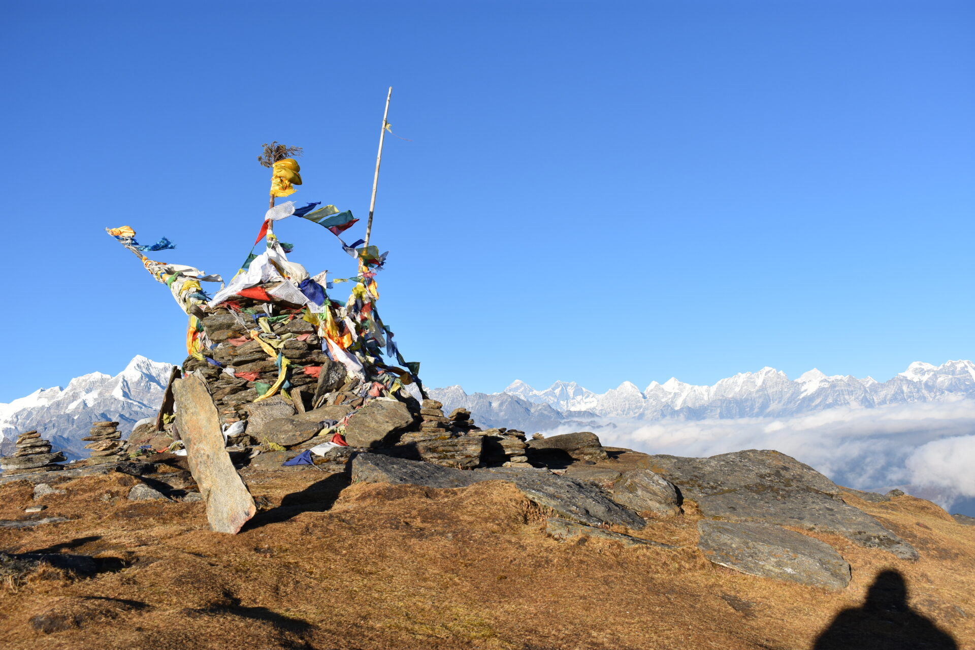 What is the temperature like on the Pikey Peak Trek?